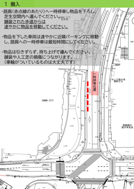 【奈良市】大和西大寺駅前北側芝生広場｜フリマ＆マルシェの写真2